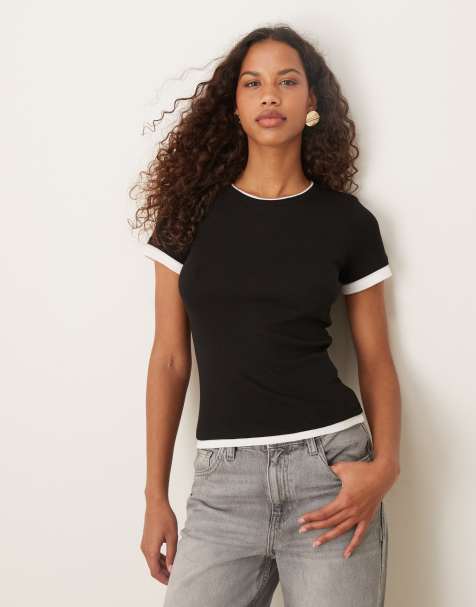 JJXX - T-shirt double épaisseur à manches courtes - Noir - view 1