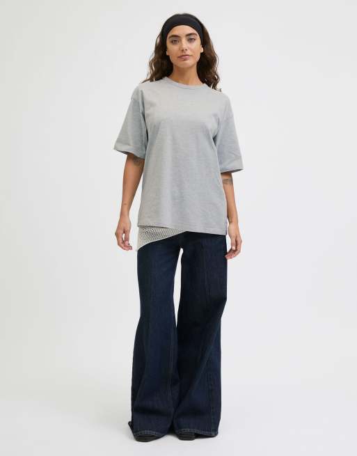 JJXX T-shirt gris clair chiné, 3 de 7