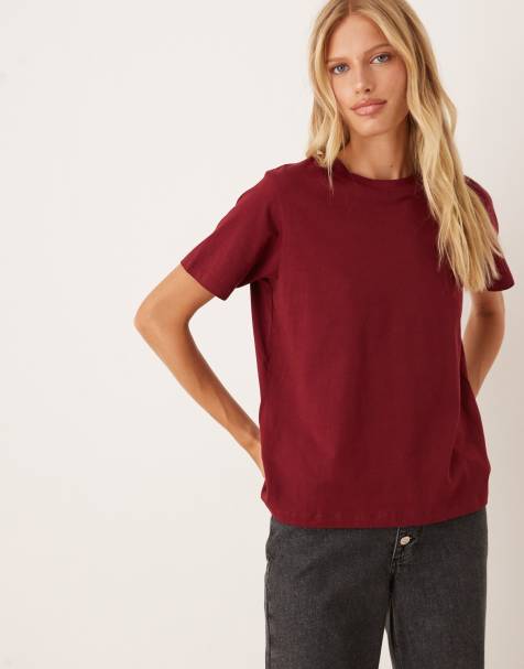 JJXX - T-shirt standard - Bordeaux - view 1