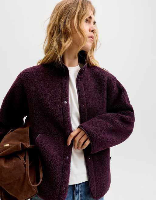 JJXX Teddyjacke in Winetasting, 6 von 7