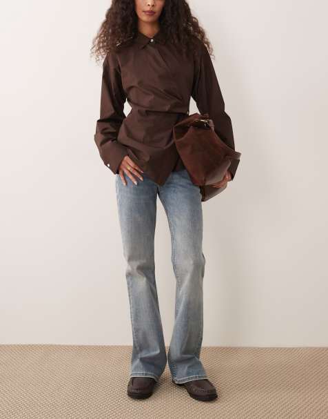 JJXX - Texas - Bootcut jeans met lage taille in lichtblauw - view 1