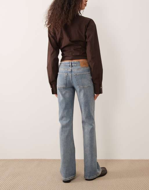 JJXX - Texas - Vaqueros azul claro de talle bajo y corte bootcut, 2 de 5