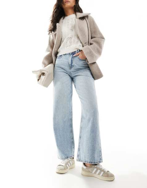 JJXX – Tokyo – Blekblå jeans med vida ben - view 1
