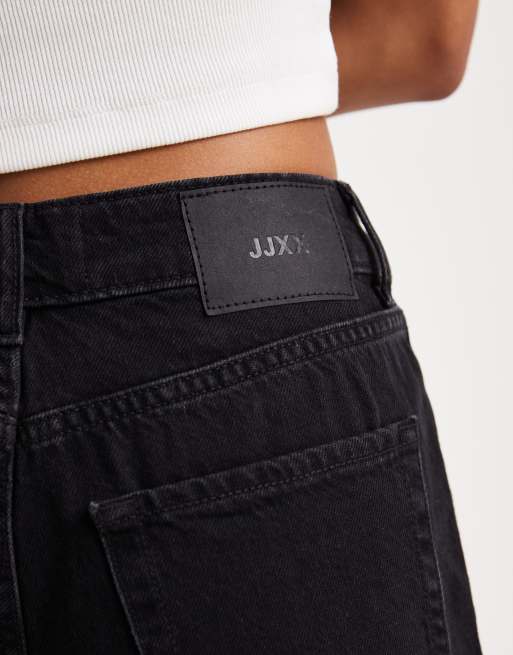 JJXX Tokyo denim jorts in black, 4 of 5