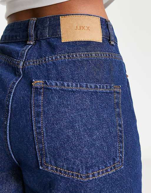 JJXX Tokyo high waisted wide leg jeans in dark blue | ASOS JJXX Tokyo high waisted wide leg jeans in dark blue | ASOS