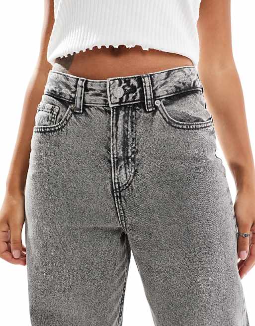 JJXX Tokyo high waisted wide leg jeans in grey acid wash | ASOS JJXX Tokyo high waisted wide leg jeans in grey acid wash | ASOS