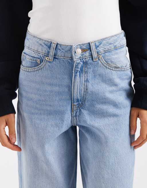JJXX - Tokyo - Jeans a fondo ampio con risvolto azzurri, 5 di 5