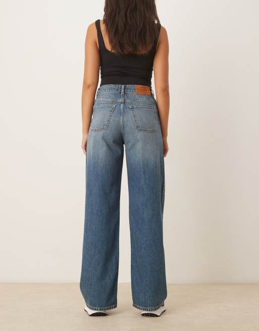 JJXX - Tokyo - Jeans ampi blu medio con cuciture, 3 di 5