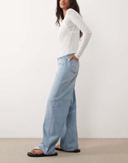 JJXX – Tokyo – Weit geschnittene Jeans in Mittelblau, 3 von 5
