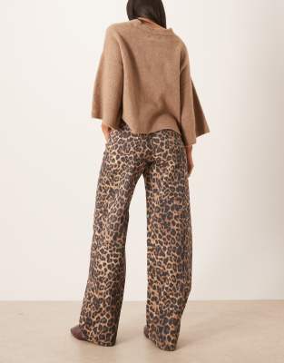 Jjxx Tokyo Wide Fit Jeans In Multi