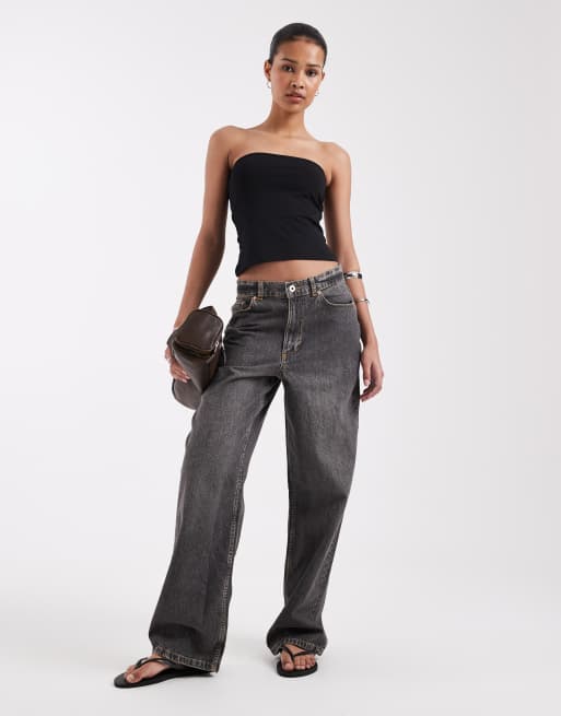 JJXX - Top a fascia nero, 2 di 4