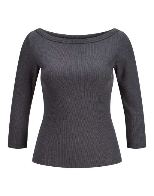 JJXX Top gris foncé chiné, 7 de 7
