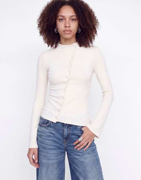 JJXX Top in antique white - view 1