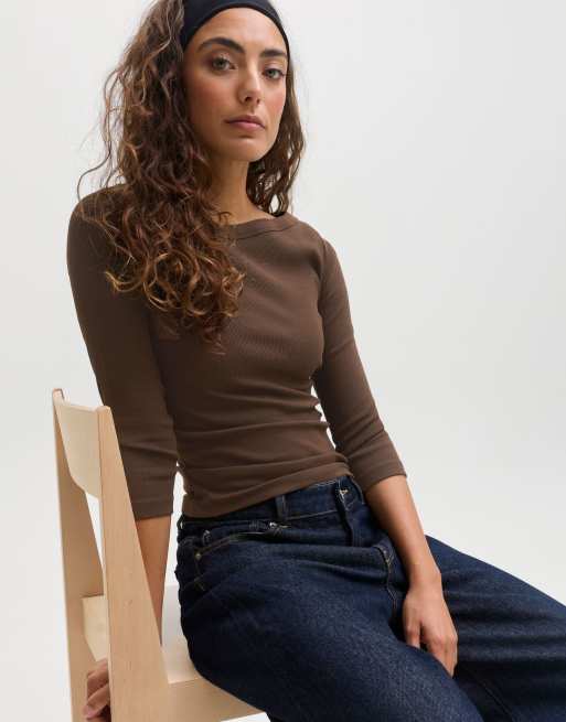 JJXX Top w kolorze demitasse, 6 z 7