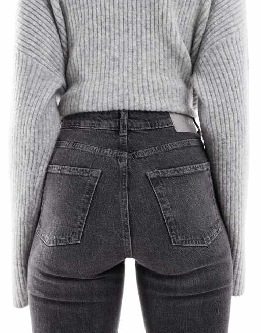 JJXX - Turin - Højtaljede og grå bootcut-jeans , 4 af 5