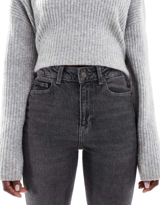 JJXX - Turin - Jeans bootcut a vita alta lavaggio grigio , 5 di 5