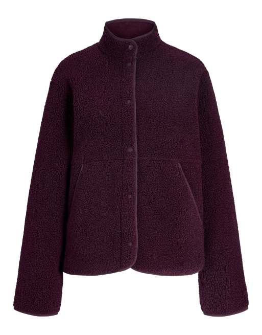 JJXX veste teddy bordeaux, 7 de 7