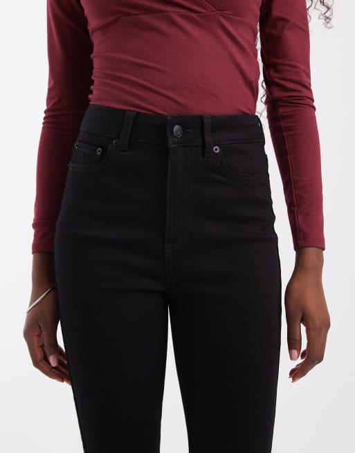 JJXX Vienna jeans skinny a vita alta neri, 4 di 5