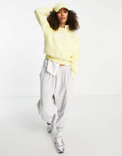 Bright yellow best sale sweatpants