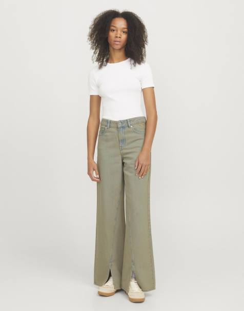 JJXX Wide Fit – Niebieskie luźne jeansy - view 1