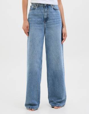 JJXX Wide Fit - Weit geschnittene Jeans in Hellblau