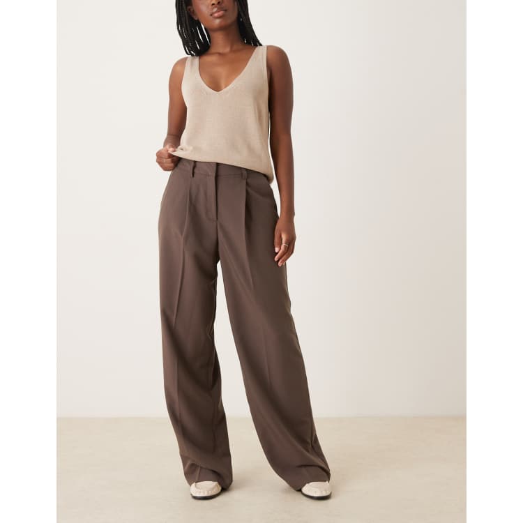 salsation最新作【Polso pants right brown S】 salsation最新作【Polso pants right brown S】 - メルカリ