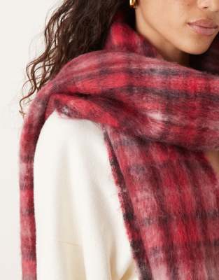 Jjxx Wool Scarf In Red