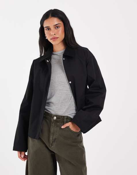 JJXX workwear barn jacket in black - view 1