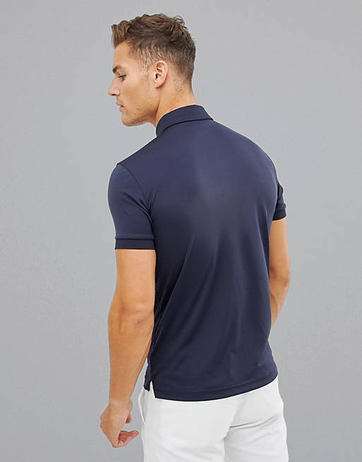 J.Lindeberg Golf Eddy slim fit tx jersey polo in navy