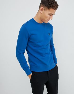J.Lindeberg – Throw Ring – Blå sweatshirt