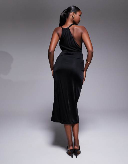 knee length dresses for ladies JL Luxe Midi Dress