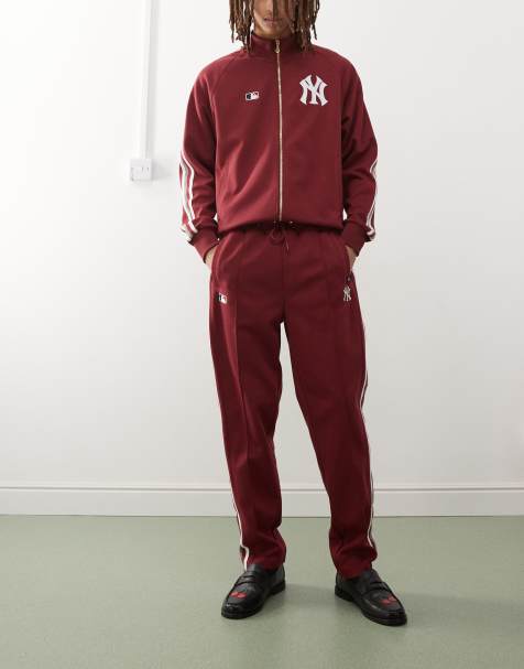 Jogger de chándal burdeos con detalle de los NY Yankees de 47 (parte de un conjunto) - view 1