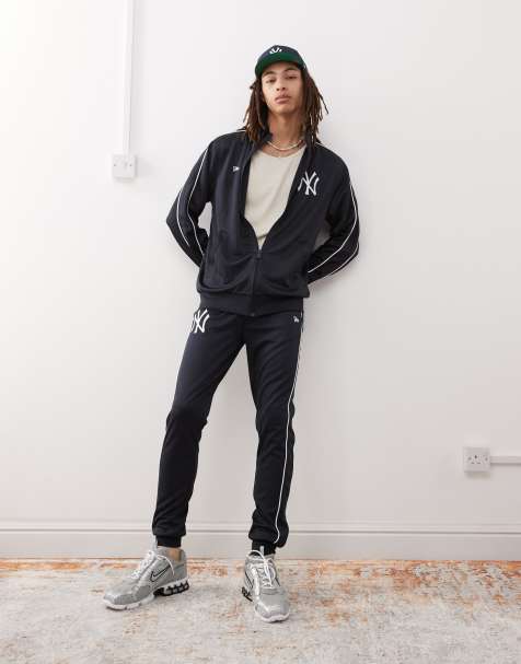 Joggers azul marino ajustados de los NY Yankees de New Era - view 1