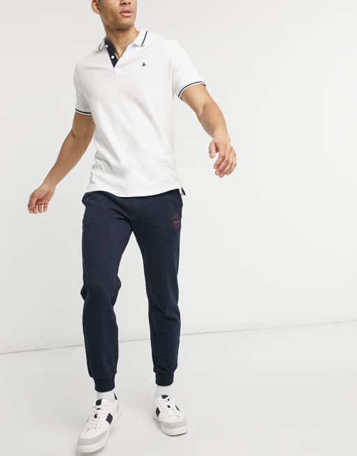 Joggers azul marino de corte slim de Jack & Jones Intelligence, 4 de 4