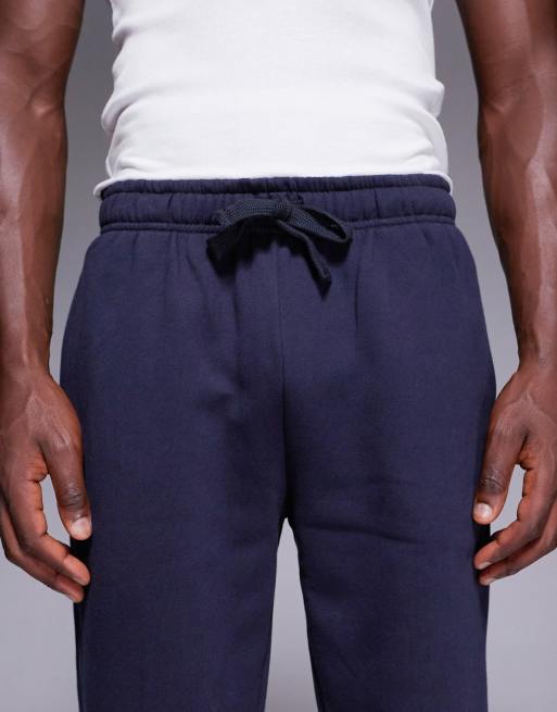 Joggers azul marino de pernera recta de tejido grueso premium de 400 g/m² de ASOS DESIGN, 5 de 6