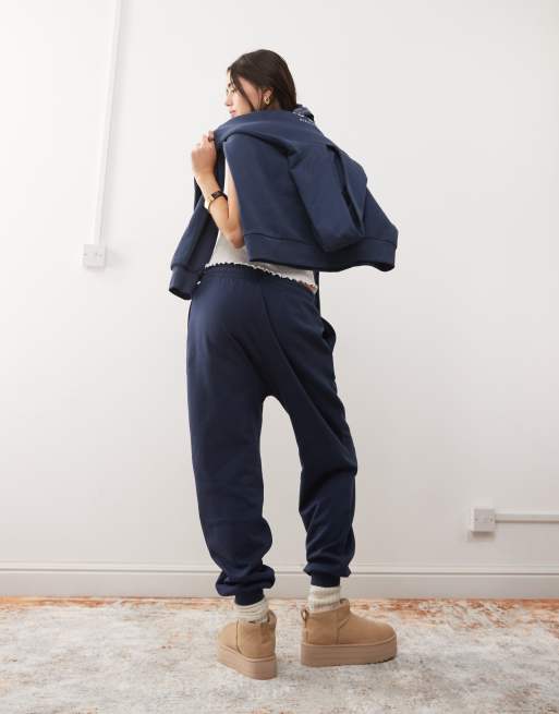 Joggers azul marino extragrandes de Miss Selfridge (parte de un conjunto), 3 de 5