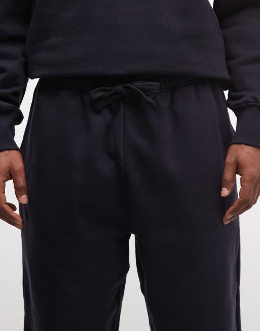 Joggers azul marino extragrandes de tejido grueso de 400 g/m² premium de ASOS DESIGN  , 4 de 5