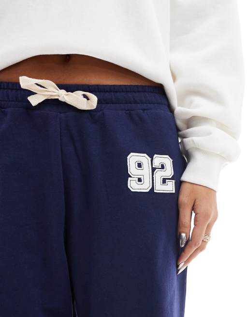 Joggers azul marino holgados de Daisy Street (parte de un conjunto), 3 de 5