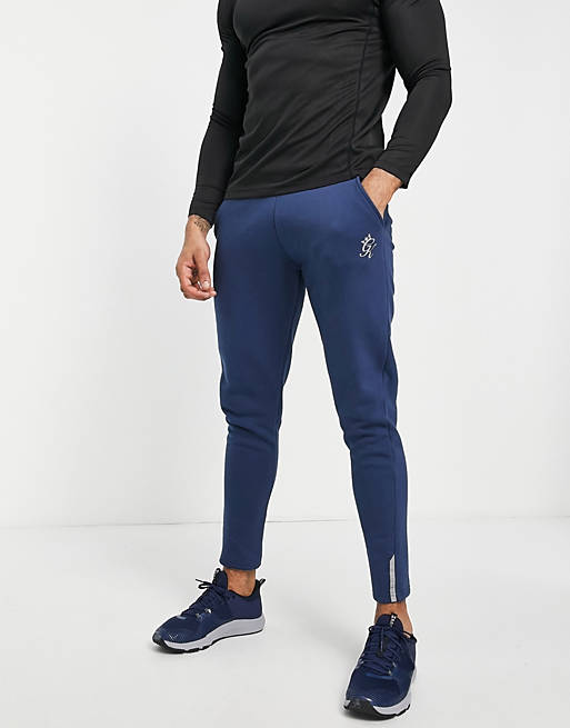 Hombre Pantalones y mallas | Joggers azul marino Sport Pro de Gym King - SP91188