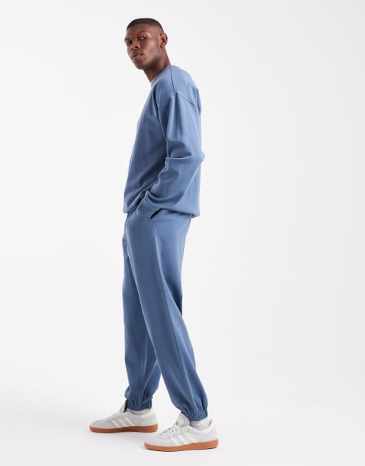 Joggers azul medio extragrandes de New Look (parte de un conjunto), 3 de 5