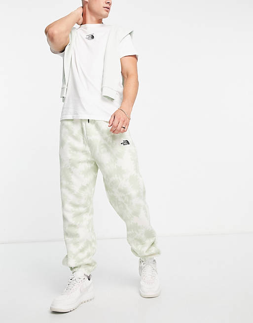 Hombre Pantalones y mallas | Joggers beis extragrandes básicos con efecto tie dye exclusivos en ASOS de The North Face - YX73541