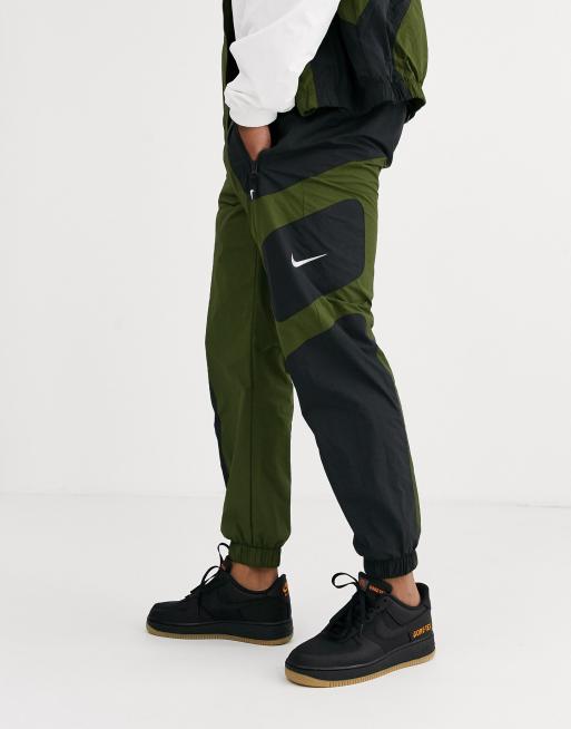Chándal con cremallera en caqui Re-Issues de Nike, 3 de 3