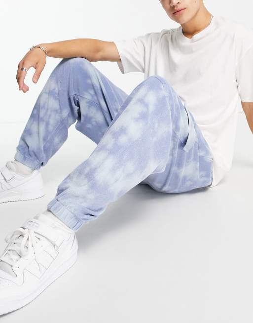 Joggers cargo lavados de corte tapered de tejido de rizo de ASOS DESIGN (parte de un conjunto), 3 de 4