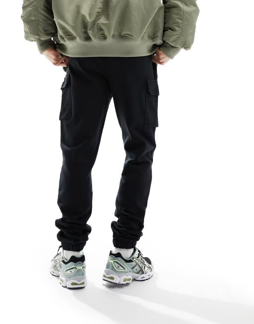 Joggers cargo negros de corte suelto Palmer de Napapijri, 3 de 5