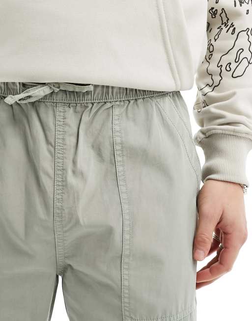 Joggers cargo verde salvia lavado sin cierres con cintura elástica de ASOS DESIGN, 5 de 5