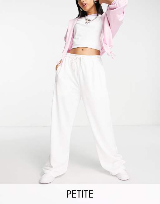 Joggers color crudo de pernera recta de Topshop Petite (parte de un conjunto)