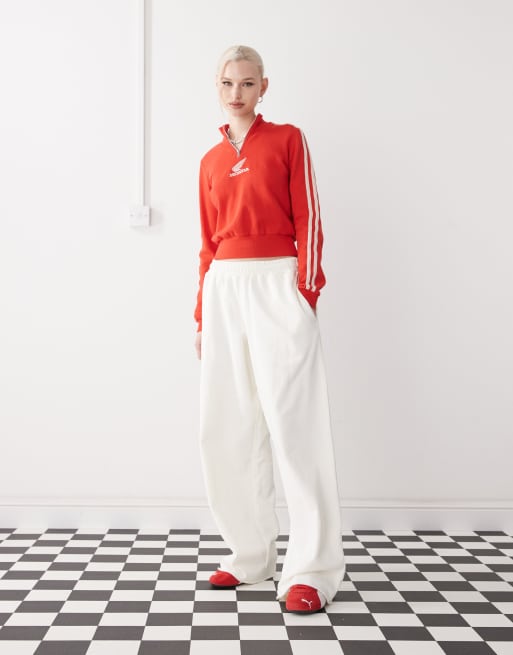 Joggers color crudo lavado de corte ultragrande de COLLUSION