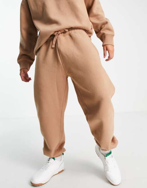 Joggers color piedra extragrandes de Topman (parte de un conjunto)