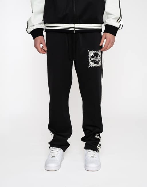 Joggers color refresco negro Insignia de Multiply Apparel
