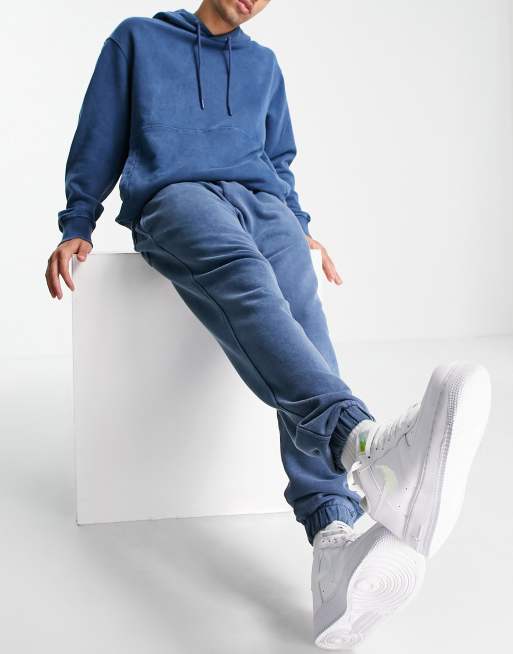 Joggers con lavado azul de Topman (parte de un conjunto)